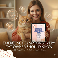 Emergency Symptoms Every Cat Owner Should Know - Ebook (+ 4 Free Bonus Tools)